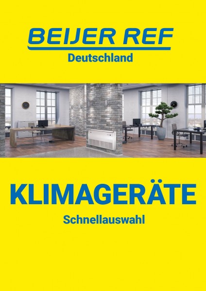 Katalog Klimageräte Schnellauswahl 2023_2024 BEIJER REF Deutschland